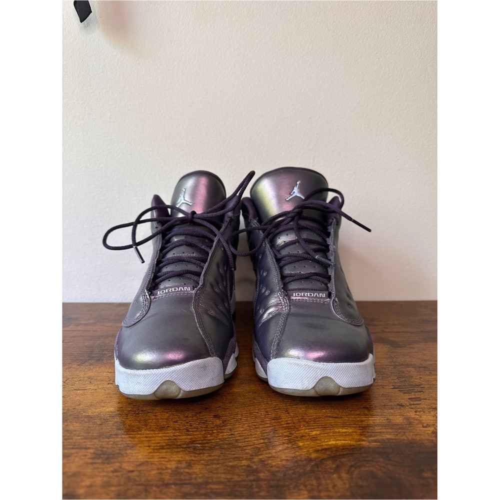 Jordan‎ 13 Retro Dark Raisin Iridescent Purple Sneakers AA1236-520